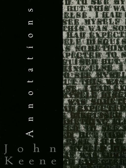 Title details for Annotations by John Keene - Wait list